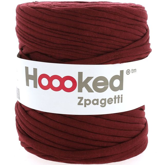 Zpagetti Cotton Yarn Textured Bordeaux