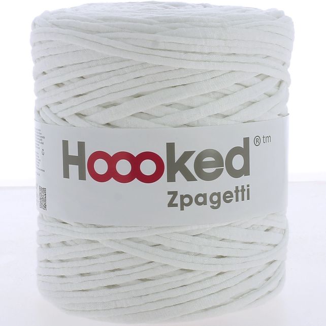 Zpagetti Cotton Yarn Textured White