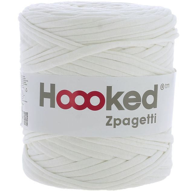 Zpagetti Cotton Yarn Powder White
