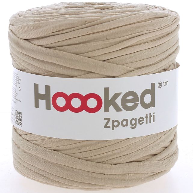 Zpagetti Cotton Yarn Biege Bag