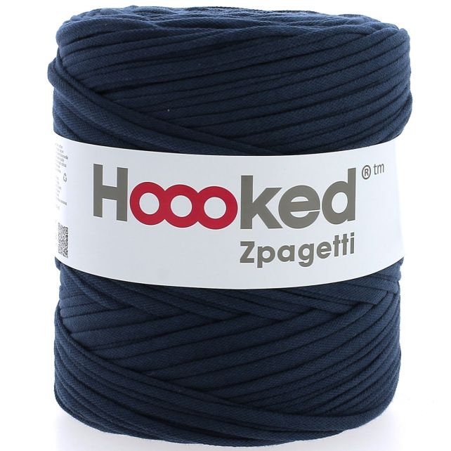 Zpagetti Cotton Yarn Indigo Polo