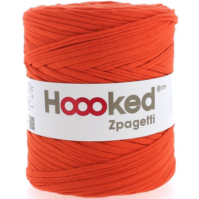 Zpagetti Cotton Yarn Orange Shirt