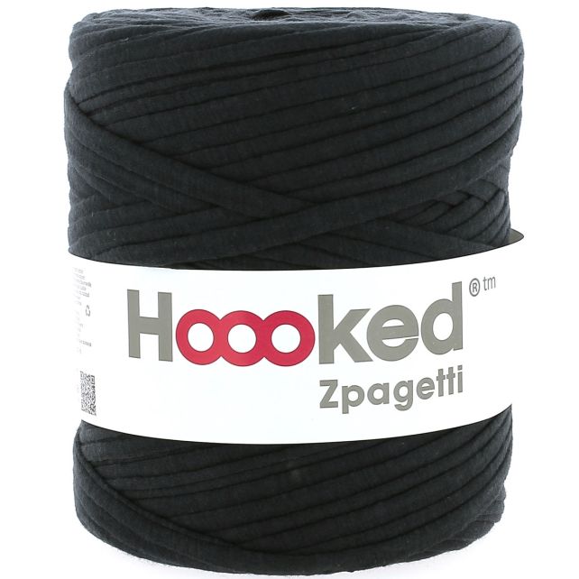 Zpagetti Cotton Yarn Noir Blanchi