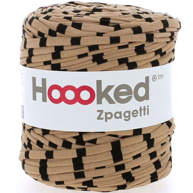 Zpagetti Cotton Yarn Caramel Strips