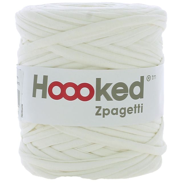 Zpagetti Cotton Yarn Off Side White