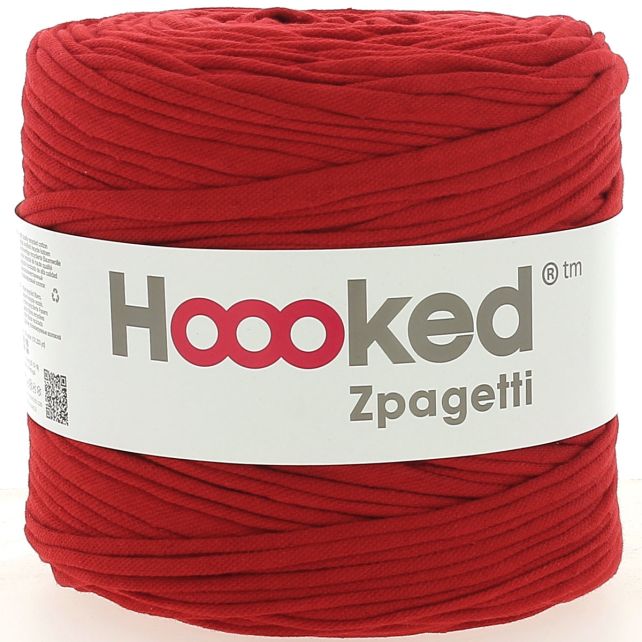 Zpagetti Cotton Yarn Tainted Red Polo