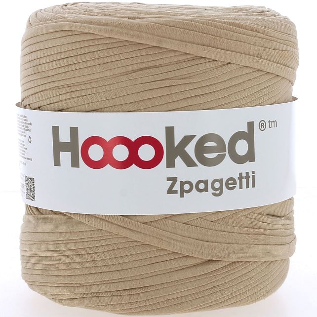 Zpagetti Cotton Yarn Simple Beige