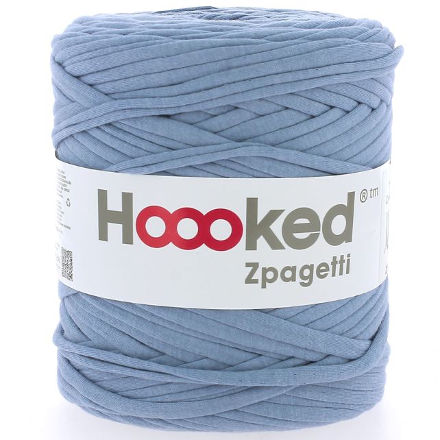 Zpagetti Cotton Yarn Blue Shirt
