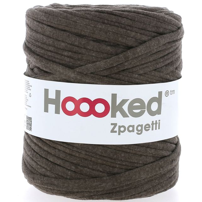 Zpagetti Cotton Yarn Brown Whit Snow