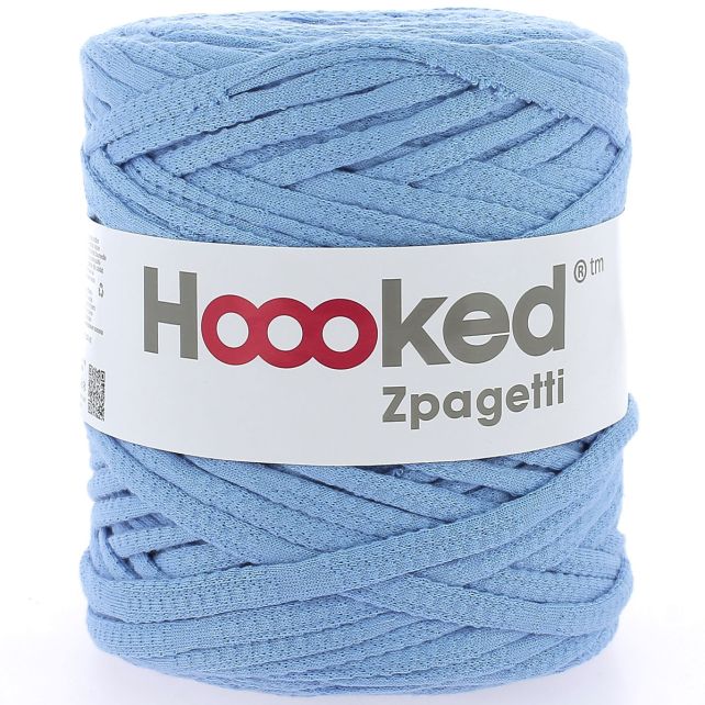 Zpagetti Cotton Yarn Textured Blue