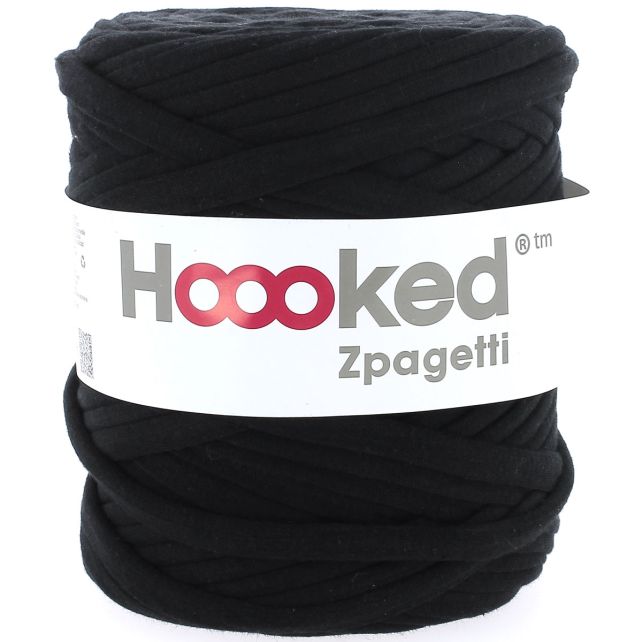 Zpagetti Cotton Yarn Black Shirt