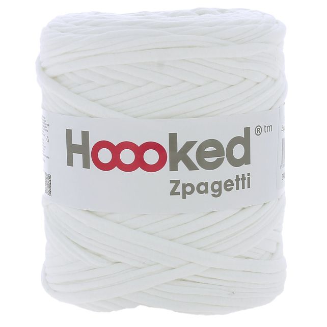 Zpagetti Cotton Yarn Abstract Off White