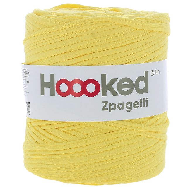 Zpagetti Cotton Yarn Fluffy Yellow