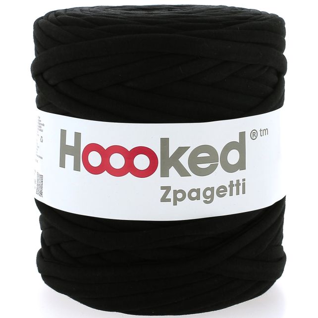 Zpagetti Cotton Yarn Black Car