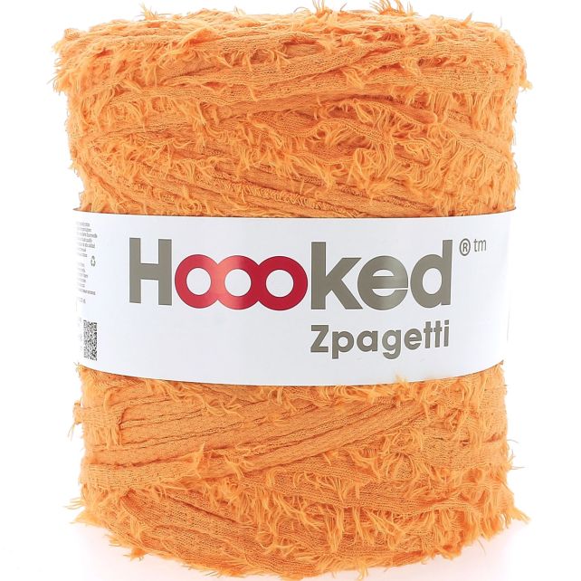 Zpagetti Cotton Yarn Fuzzy Orange