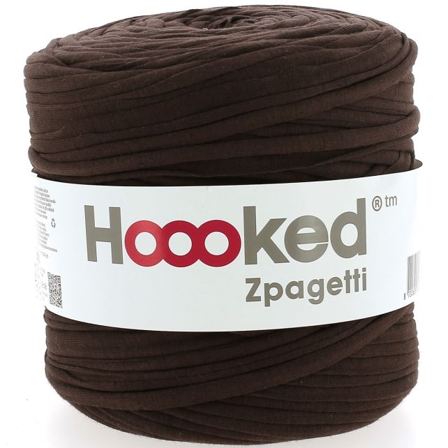 Zpagetti Cotton Yarn Dark Brown