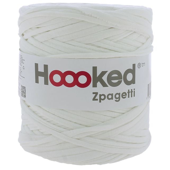 Zpagetti Cotton Yarn White Circle