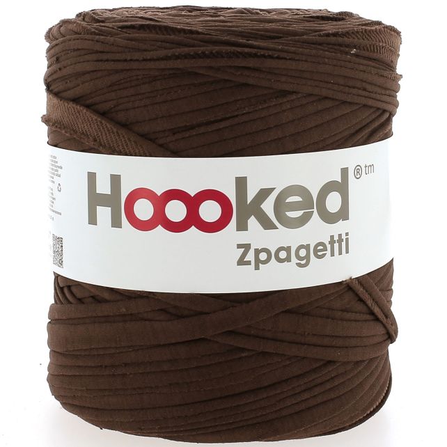 Zpagetti Cotton Yarn Double Brown