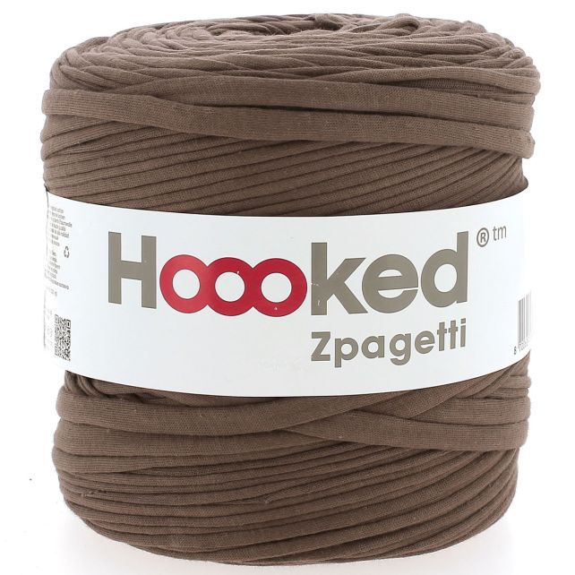 Zpagetti Cotton Yarn Carbon Brown