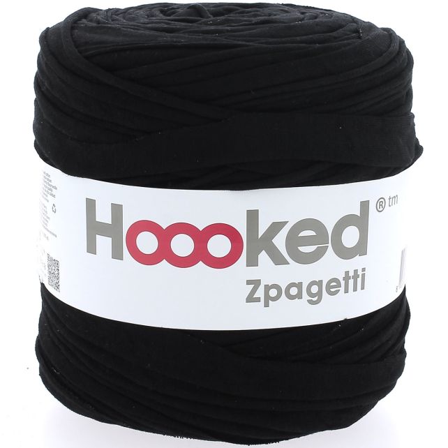 Zpagetti Cotton Yarn Black Veil
