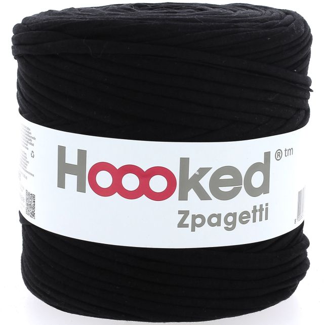 Zpagetti Cotton Yarn Black Solutions
