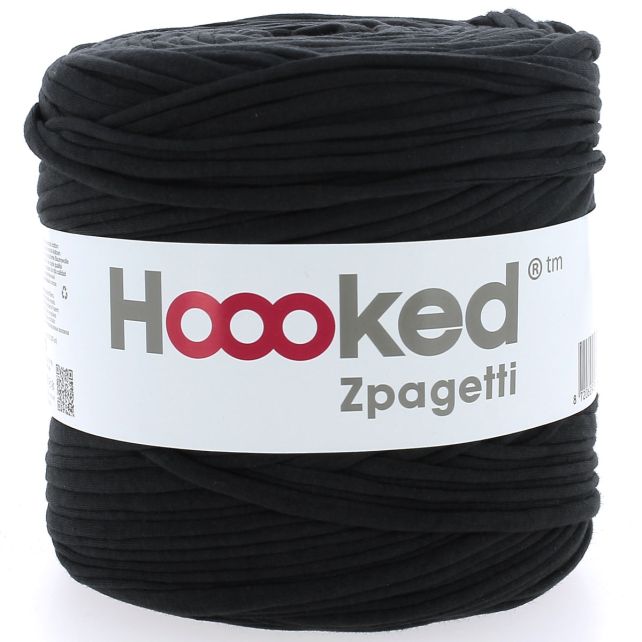 Zpagetti Cotton Yarn Black Capital