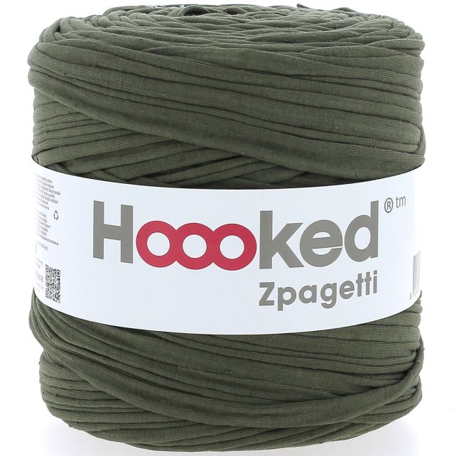 Zpagetti Cotton Yarn Olive Mask