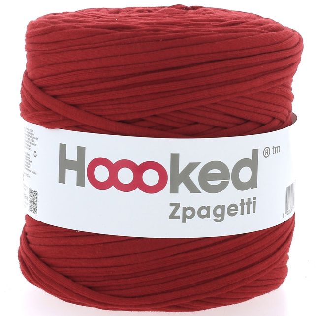 Zpagetti Cotton Yarn Red Red Wine