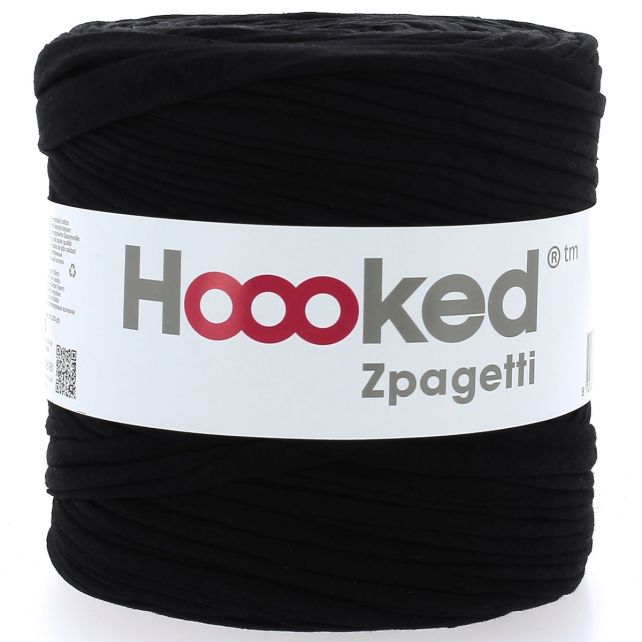 Zpagetti Cotton Yarn Black Mask