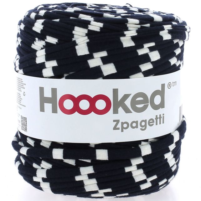 Zpagetti Cotton Yarn Navy Stripes