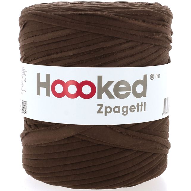 Zpagetti Cotton Yarn Brown Bag