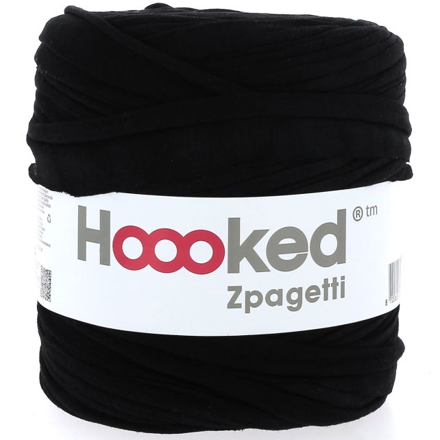 Zpagetti Cotton Yarn Streachy Black