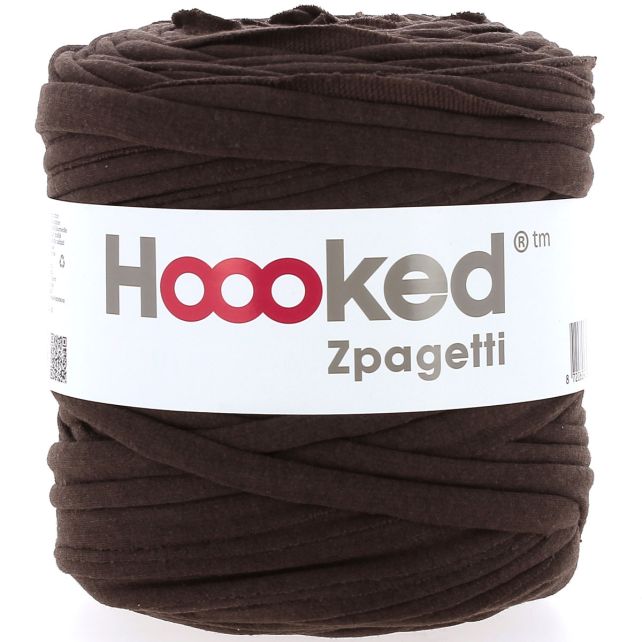Zpagetti Cotton Yarn Brown Bag