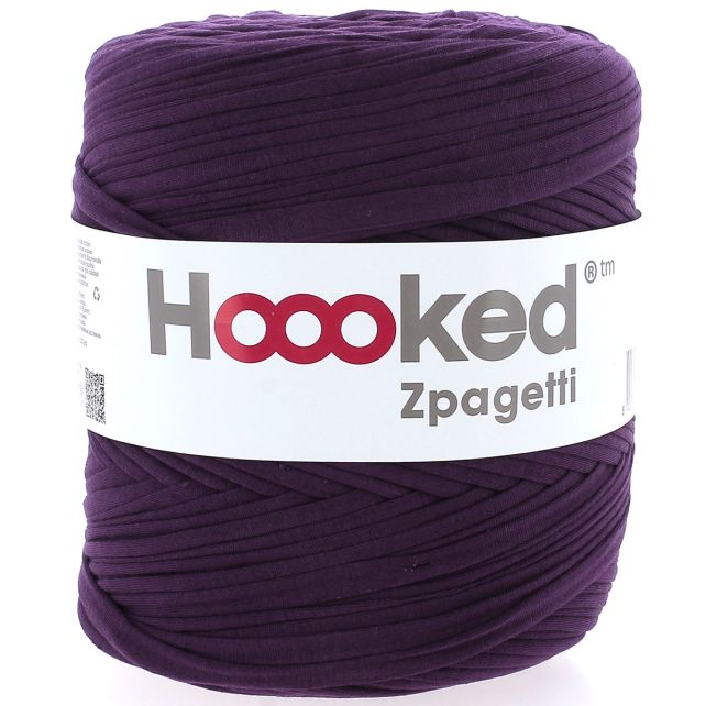 Zpagetti Cotton Yarn Purple Lines