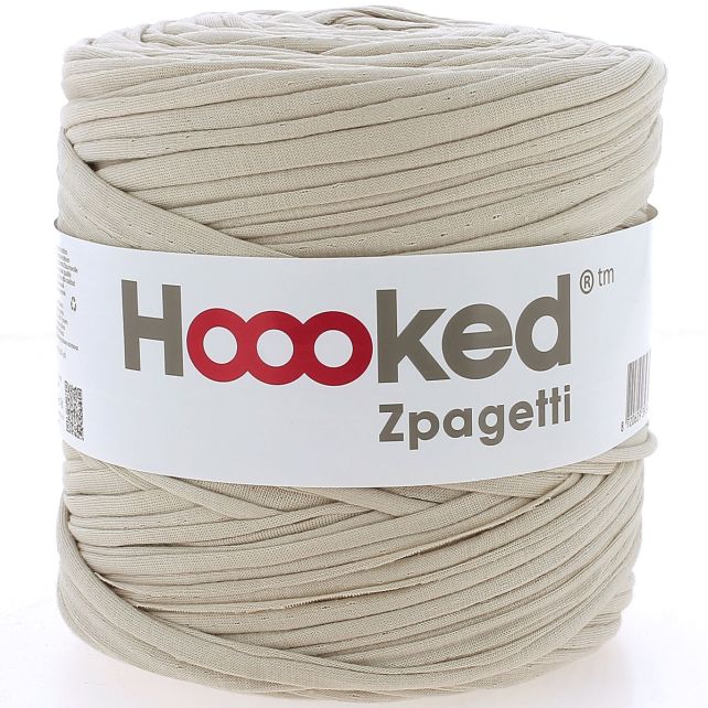 Zpagetti Cotton Yarn Beige Dress 