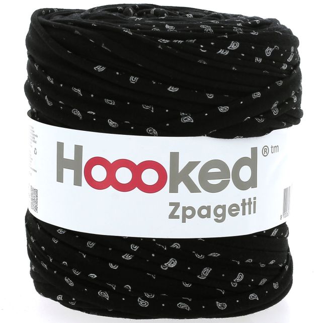 Zpagetti Cotton Yarn Black Tear