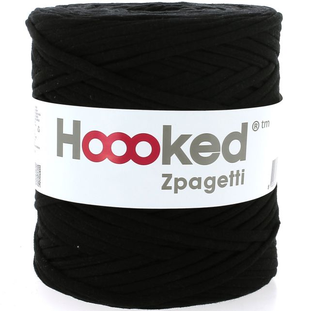 Zpagetti Cotton Yarn Black Tape