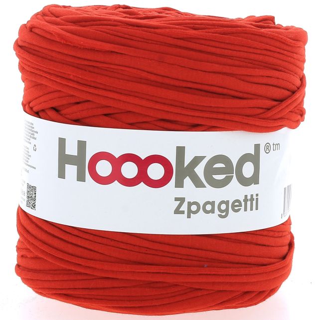 Zpagetti Cotton Yarn Red Rose