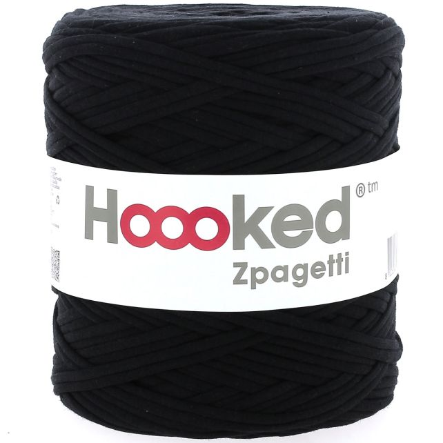 Zpagetti Cotton Yarn Jet Black