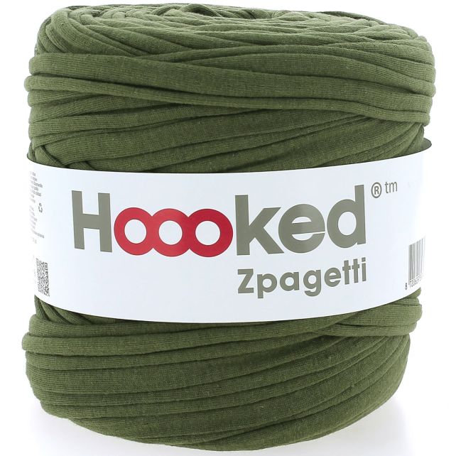 Zpagetti Cotton Yarn Olive Camouflage