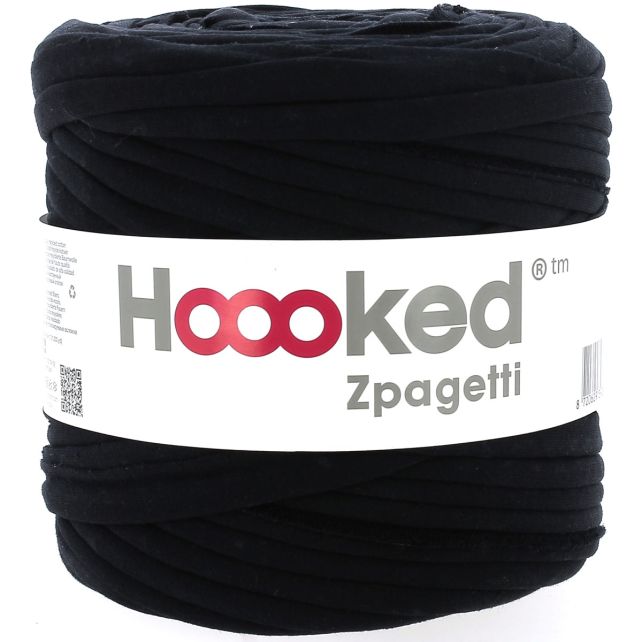 Zpagetti Cotton Yarn Black Waves