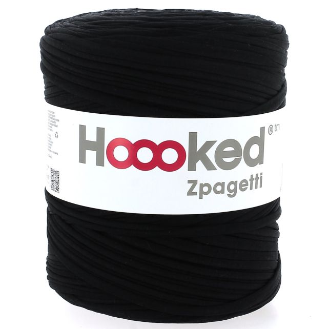 Zpagetti Cotton Yarn Black Coat 