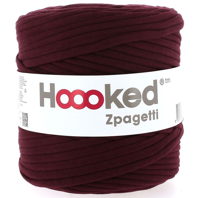 Zpagetti Cotton Yarn Bordeaux Flowers