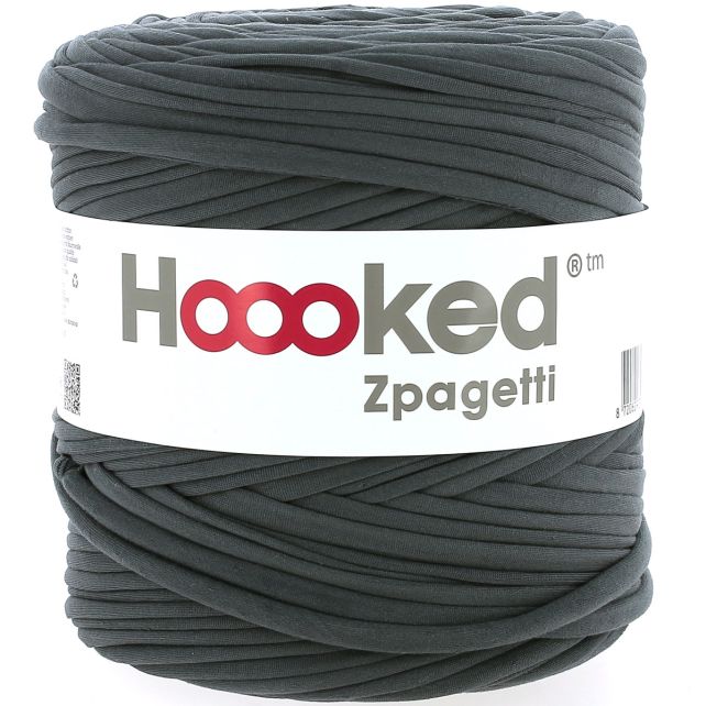 Zpagetti Cotton Yarn Anthracite Ground 