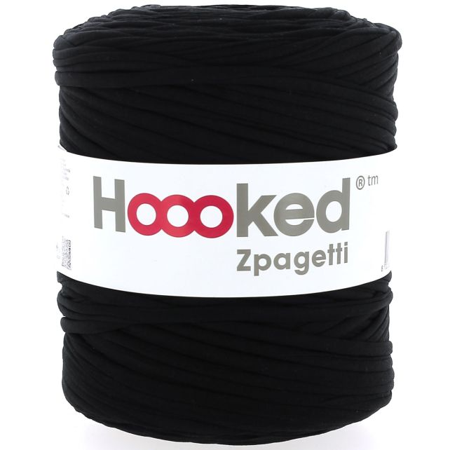 Zpagetti Cotton Yarn Shinny Black