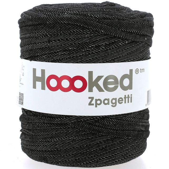 Zpagetti Cotton Yarn Black Jeans