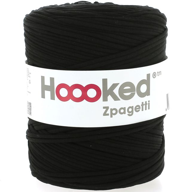 Zpagetti Cotton Yarn Back To Black
