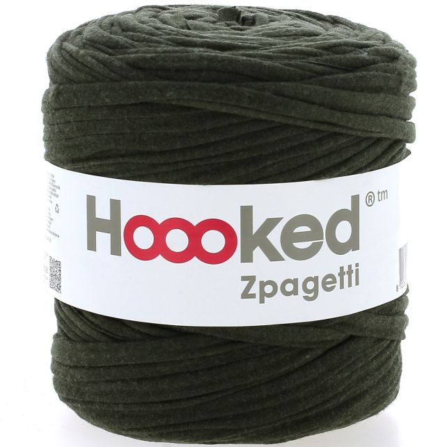 Zpagetti Cotton Yarn Olive Green Velvet