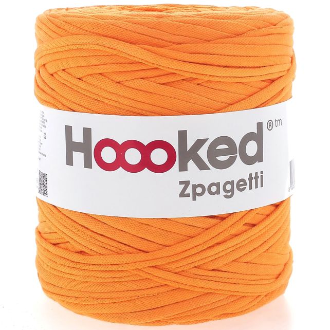 Zpagetti Cotton Yarn Orange Polo