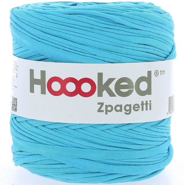Zpagetti Cotton Yarn Turquoise Rainbow